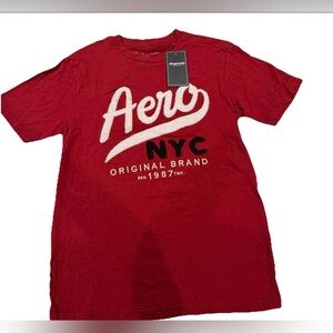 Aeropostale Men’s Small Sporty Red T-shirt With Original Tags